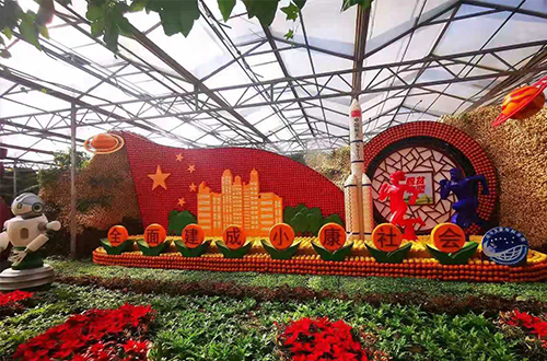 农业观光连栋大棚建设